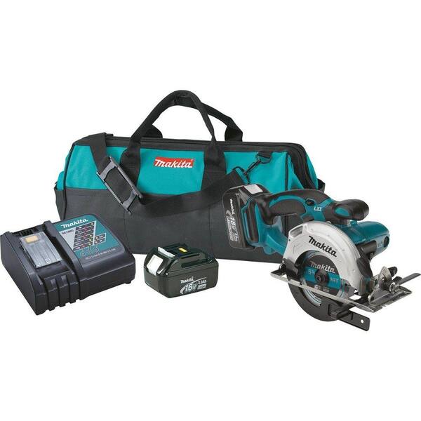 Makita 18-Volt LXT Lithium-Ion 5-3/8 in. Cordless Circular Trim Saw Kit