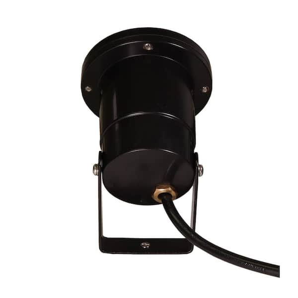 Low Voltage Black Outdoor Landscape Underwater Pond Spot Light