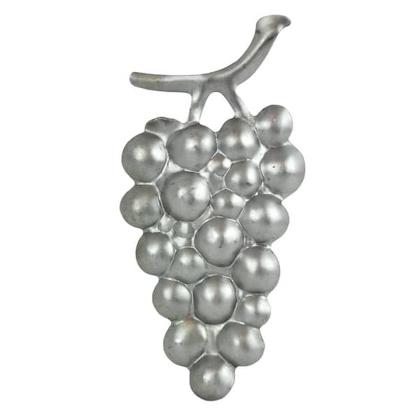 arteferro 5-1/8 in. x 2-3/8 in. x 0.0197 in. Stamped Raw Steel Grapes