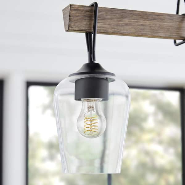 40-Watt Equivalent A15 Dimmable Fine Bendy Filament LED Vintage Edison Light Bulb Warm White (2-Pack)