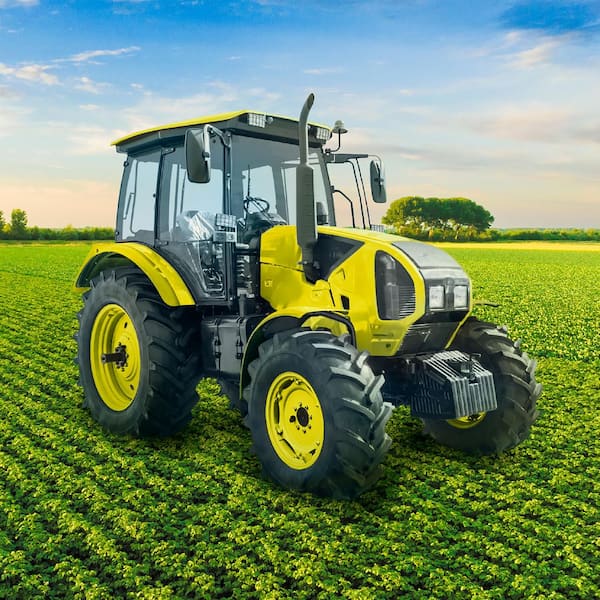 12 oz. Farm and Implement New Holland Yellow Enamel Spray Paint (6-Pack)