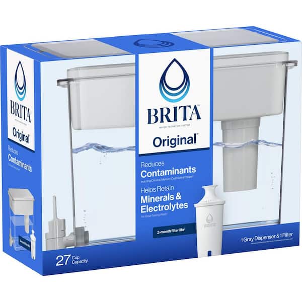 purestblue2059_Mページ Brita UltraMax 27-Cup Extra Large Filtered Water Dispenser in Gray