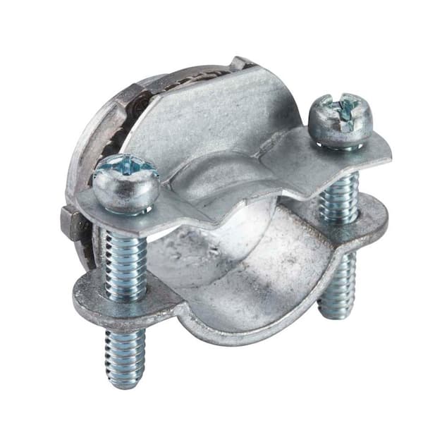 Halex 1-1/4 in. Non-Metallic (NM) Twin-Screw Clamp Connector