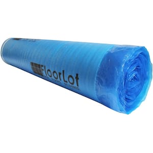 Blue 200 sq. ft. 3.58 ft. x 56 ft. x 3 mm Underlayment for Laminate, Hardwood, and Engineered Floors