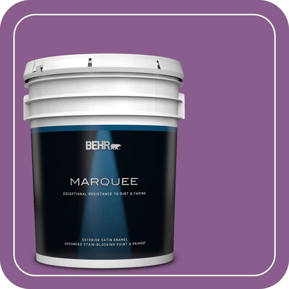 5 gal. #670B-7 Candy Violet Satin Enamel Exterior Paint & Primer price history on PriceWatchPro