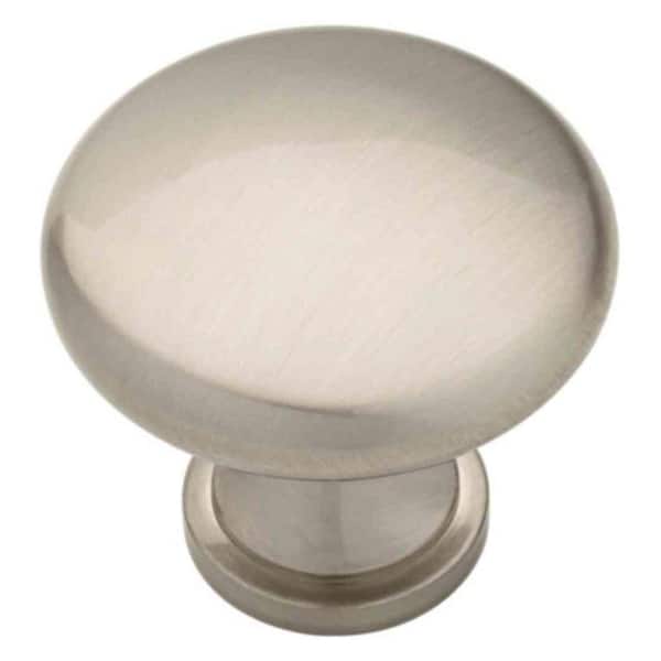 Liberty Classic Round 1-3/4 in. (45 mm) Satin Nickel Oversized Solid Cabinet Knob