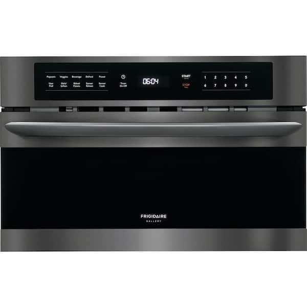 Frigidaire 1.6 cu. ft. Built in Microwave in Black Stainless Steel with Drop Down Door