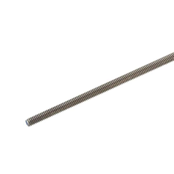 Everbilt 5/16 in. x 12 in. Stainless Steel Threaded Rod-800787 - The ...