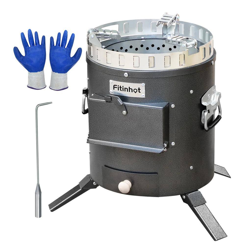 Portable Stainless Steel MultiFuel Camping Stove UK0220LC02 The Home