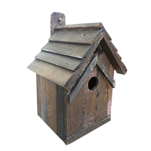 MGP French Oak Wood Bird House