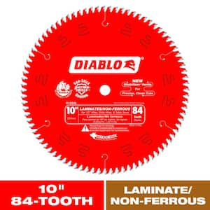 10in. x 84-Tooth Laminate and Non-Ferrous Metal Saw Blade
