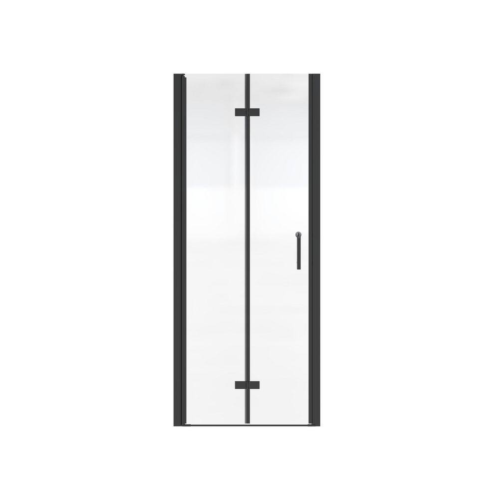 36 to 37-1/4 in. W x 72 in. H Bi-Fold Frameless Shower Doors in Brushed Nickel with Clear Glass price history on PriceWatchPro