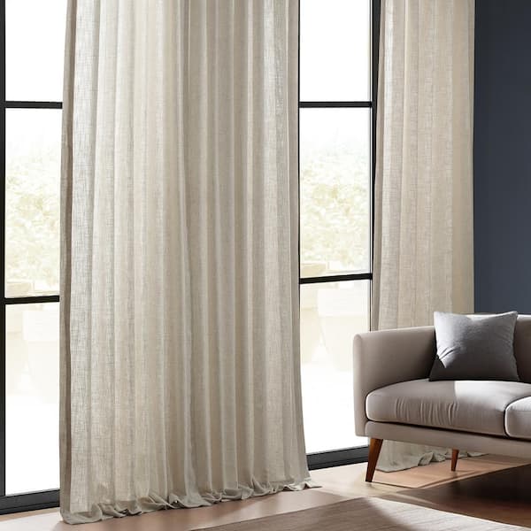 Cream deals linen curtains