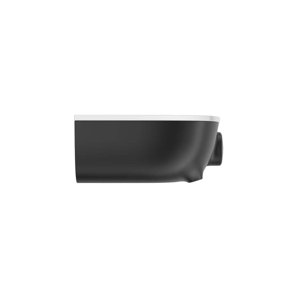 Matte Black Wall Mounted Waterfall Tub Spout