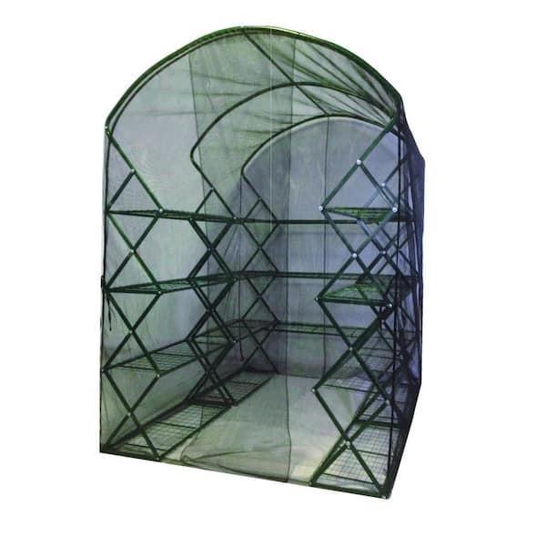 FlowerHouse 6 ft. 5 in. H x 4 ft. 5 in. W x 2 ft. 5 in. D Harvest House Plus Bug/Bird Cover