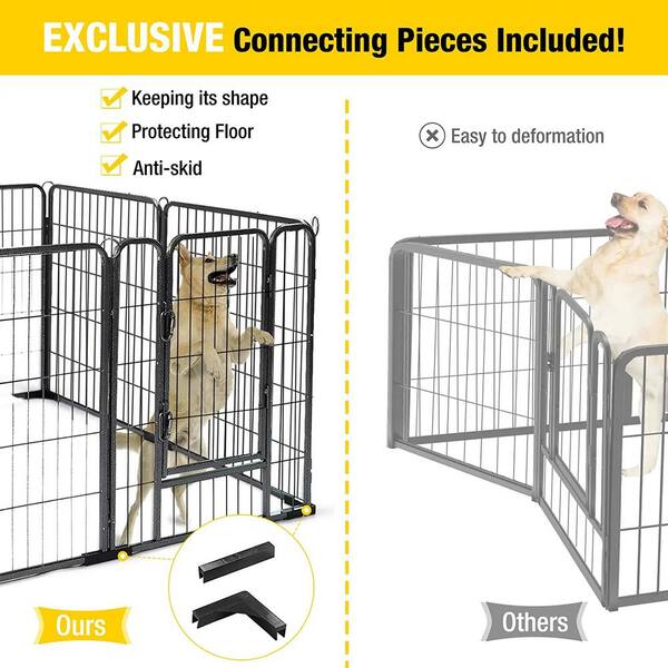 aivituvin Dog Exercise Pen Outdoor and Indoor Portable Pet Puppy Playpen AIR51 - The Home Depot aivituvin Dog Exercise Pen Outdoor and Indoor Portable Pet Puppy Playpen AIR51 - The Home Depot