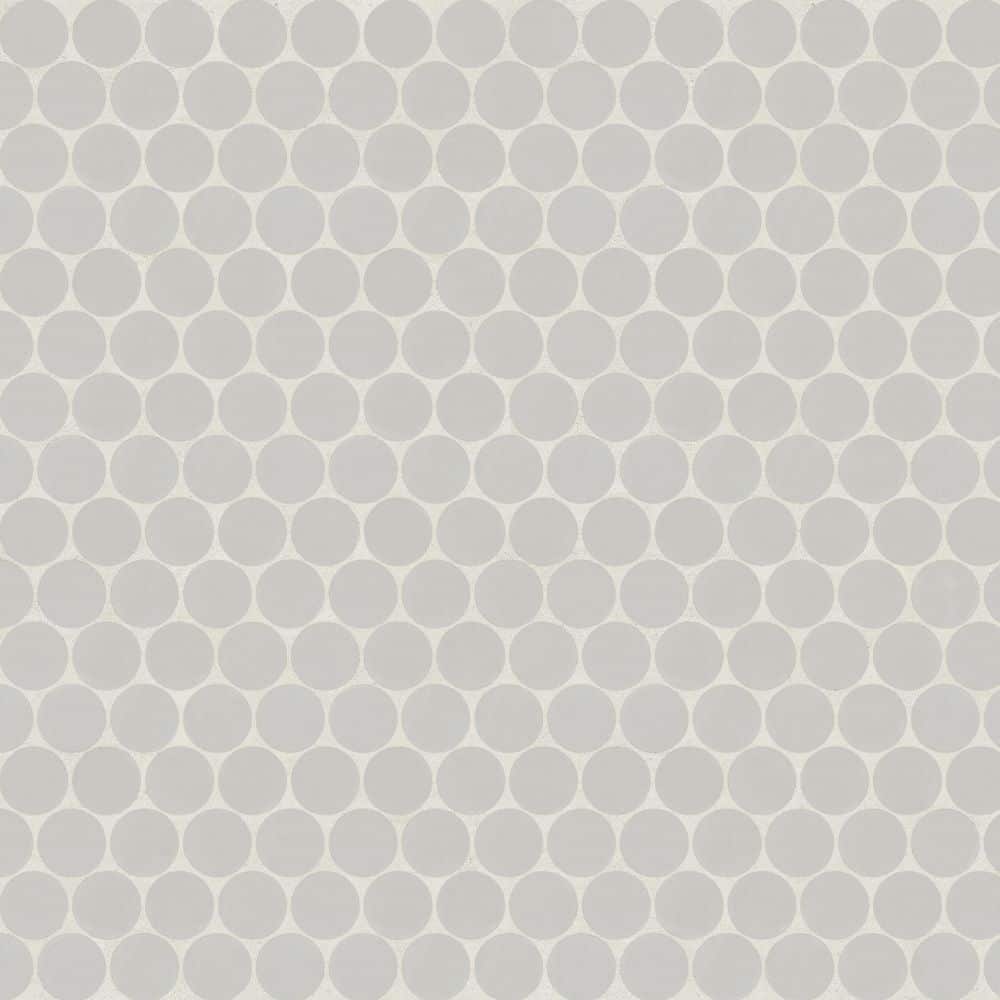 Marin 3/4 in. Penny Round Matte Porcelain Mosaic in Pebble Gray (9.87 sq. ft. /Case) price history on PriceWatchPro