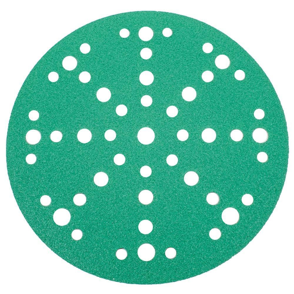 Green 6 in. Sanding Disc 320 Grit Super Fine (10-Pack) OARG0632010
