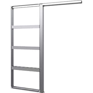 Cavity Slider 32 in. x 96 in. Aluminum Pocket Door Frame