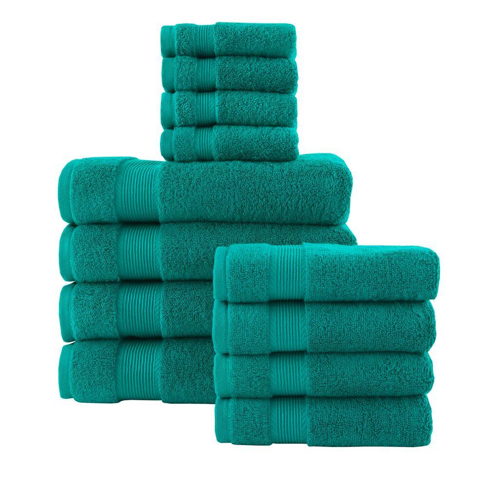 StyleWell Hygrocotton Fawn Brown 12-Piece Bath Towel Set