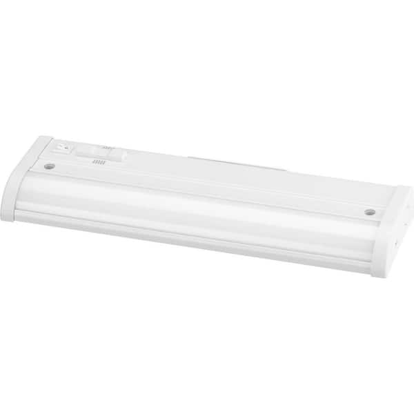 Hide-A-Lite 1-Light LED Color Selectable White Modern Linear Undercabinet Light