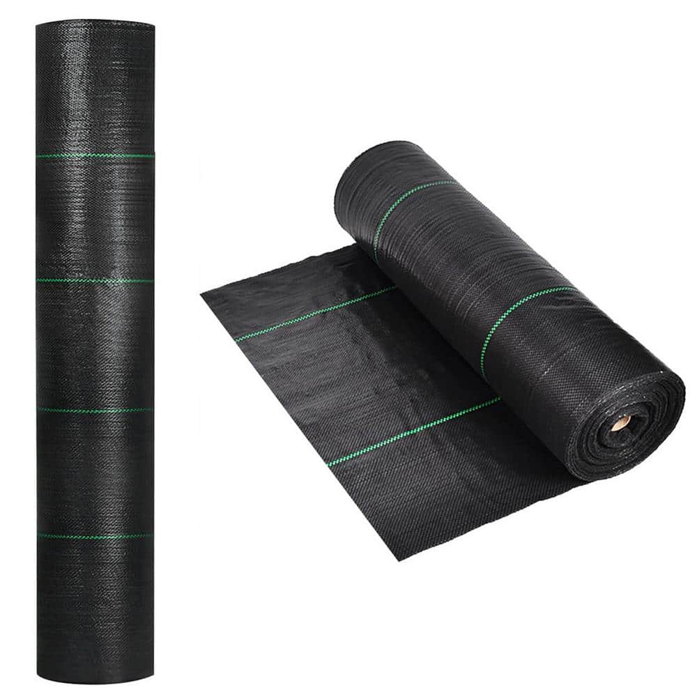 3 ft. x 50 ft. Polypropylene Garden Weed Barrier Landscape Fabric