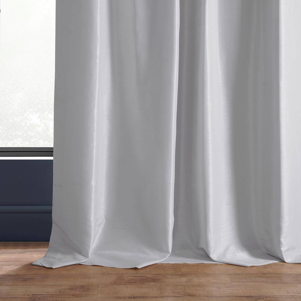 Ice Faux Silk Blackout Curtain Panel 50W x 96L