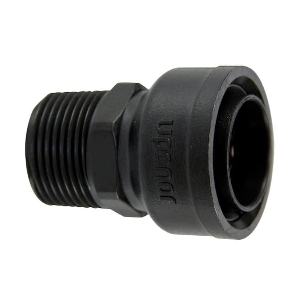 TotalFit 3/4 in. Push-to-Connect x 3/4 in. NPT Engineered Polymer Male Threaded Adapter