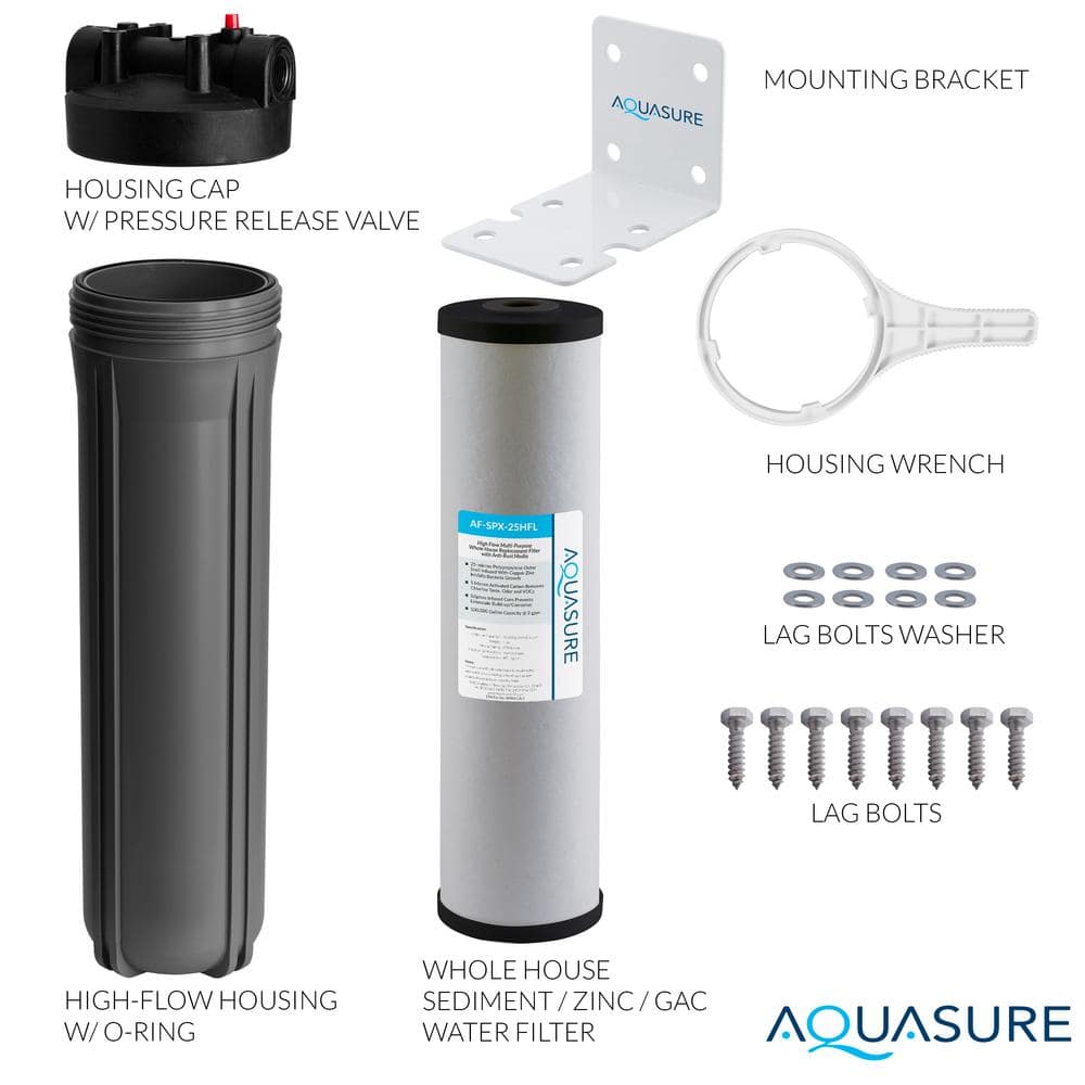 Quantum Series 12 GPM UV-C Water Sterilizer System with Siliphos Pre-Filter