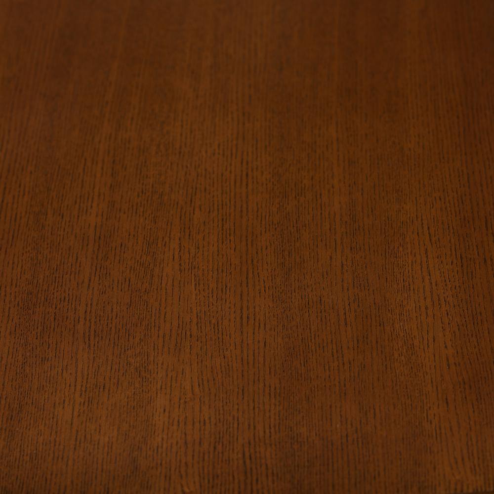 Medium Brown Oak Mid-Century Modern Dining Table
