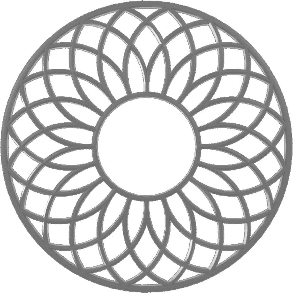 3/4 in. x 22 in. x 22 in. Cannes Architectural Grade PVC Peirced Ceiling Medallion price history on PriceWatchPro