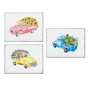 Embossed Truck Wall Decor (Set of 3)