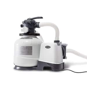 2800 GPH Pool Sand Filter Pump with Krystal Clear Saltwater System