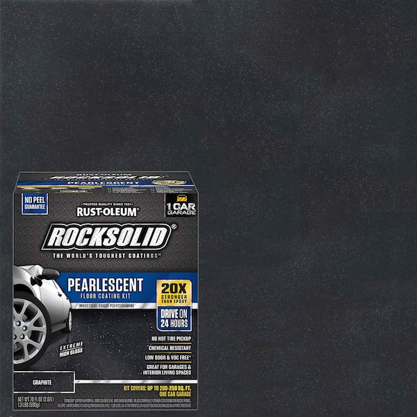 Rust-Oleum RockSolid 76 oz. Pearlescent Graphite Garage Floor Kit