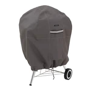 Ravenna 38 in. H x 26.5 in. Dia Kettle BBQ Grill Cover in Dark Taupe