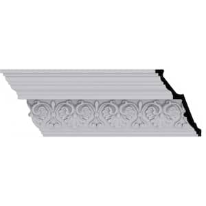 4-1/8 in. x 6 in. x 94-1/2 in. Polyurethane Elegant Hampshire Crown Moulding