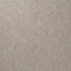 Monolith Caramel Brown 11.81 in. x 19.68 in. Organic Matte Porcelain Mosaic Floor and Wall Tile (1.55 sq. ft./each)