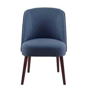 Larkin Blue Rounded Back Dining Chair