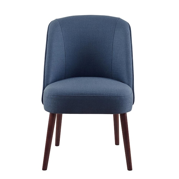 Madison Park Larkin Blue Rounded Back Dining Chair