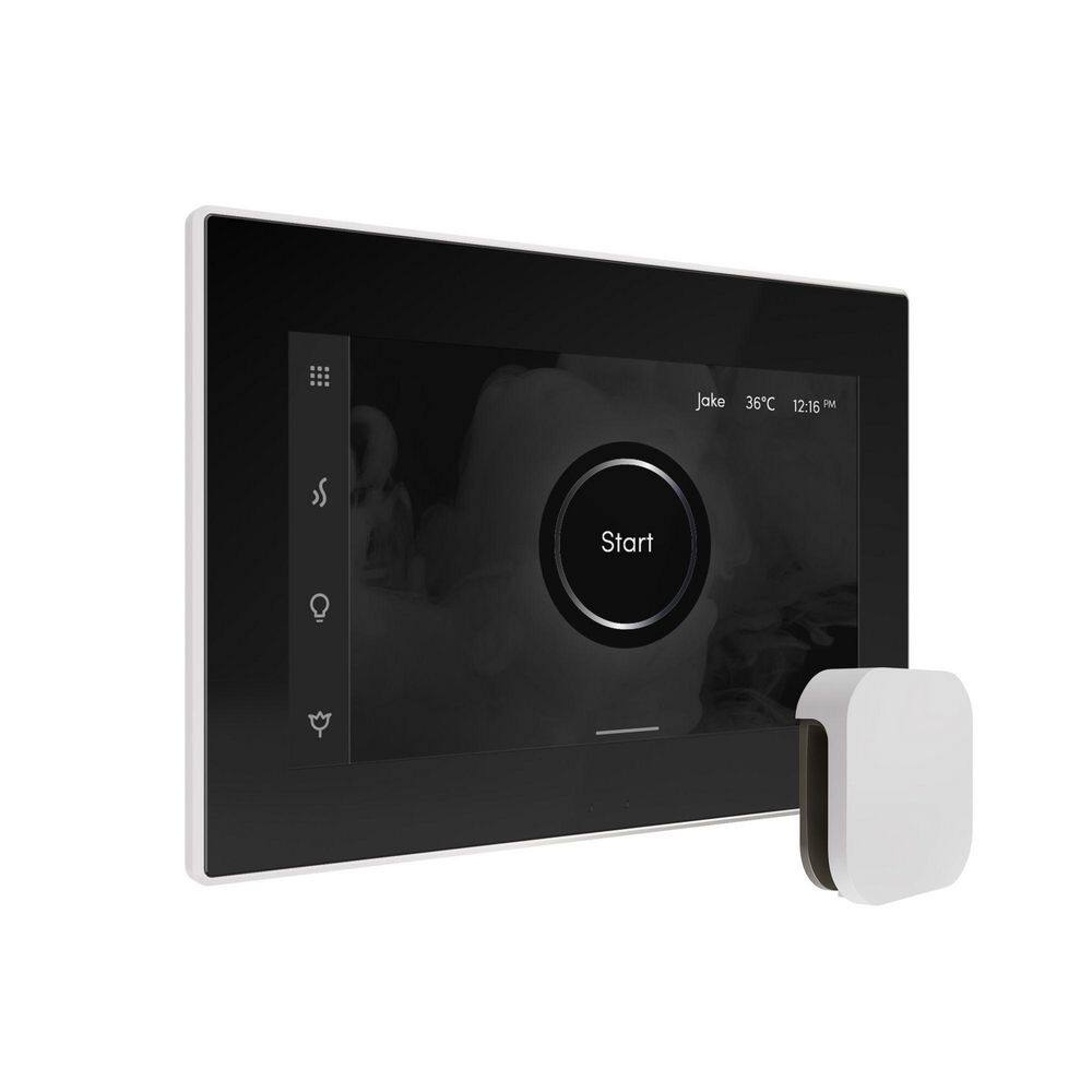 XButler Max Steam Shower Control Package with iSteamX Control and Linear Steamhead in Black White price history on PriceWatchPro