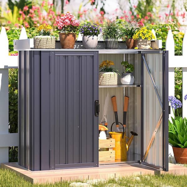 AECOJOY 38 in. W x 36 in. H Outdoor Storage Cabinet Waterproof