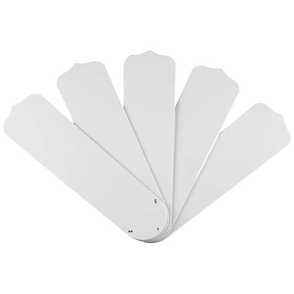 Westinghouse White Outdoor Replacement Blades for 52 in. Ceiling Fans (5-Pack)