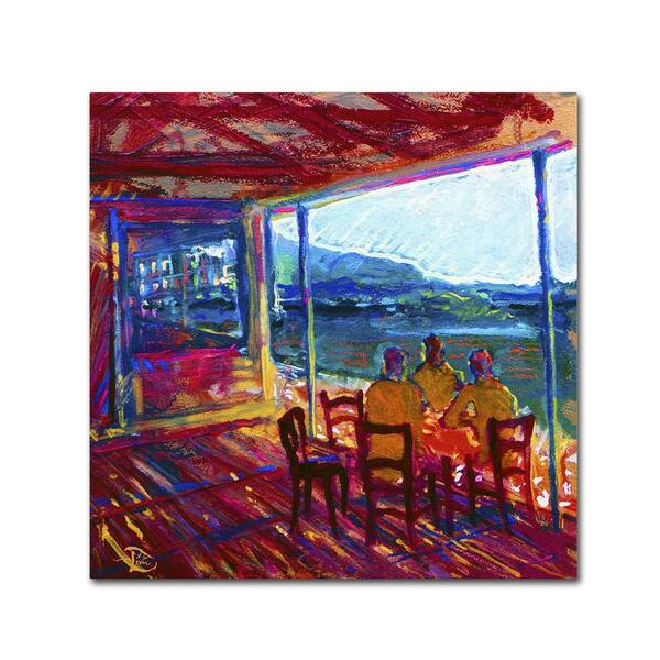 Trademark Fine Art 35 in. x 35 in. "The 60 Minute Meeting" by Lowell S.V. Devin Printed Canvas Wall Art