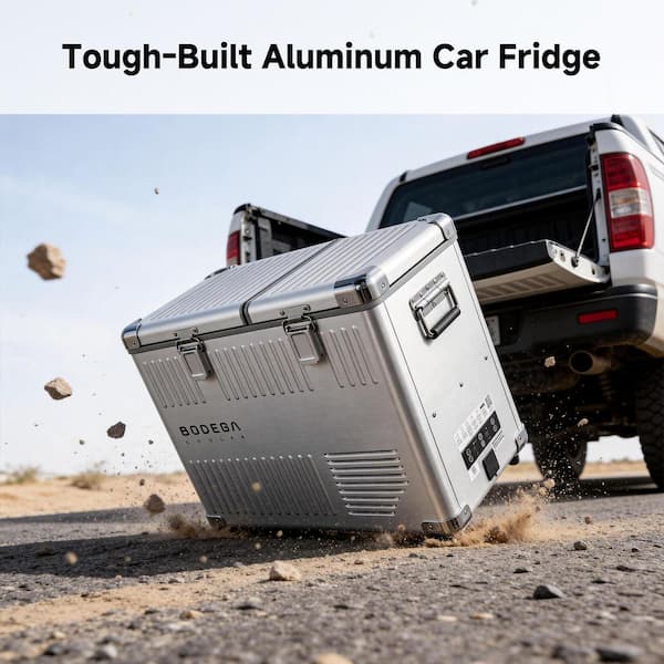 BODEGA 1.8 cu. ft. 53 qt. Dual Zone Car Refrigerator with App