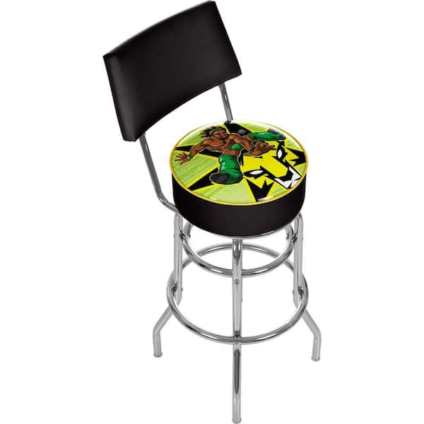 Trademark WWE Kids Kofi Kingston Padded Bar Stool with Back