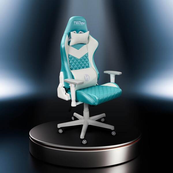 Techni Sport High Back Ergonomic Gaming Chair - Aqua