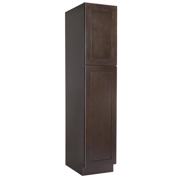 Design House Brookings Espresso Plywood Shaker Kitchen Pantry/Utility