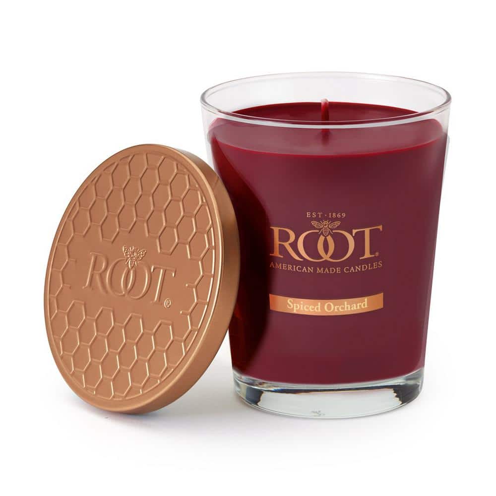 Large Spiced Orchard Scented Beeswax Jar Candle