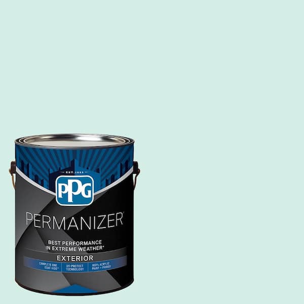 1 gal. PPG1232-2 Cascade Flat Exterior Paint