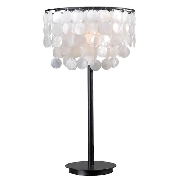 Kenroy Home Shelley 30 in. H Oil-Rubbed Bronze Table Lamp